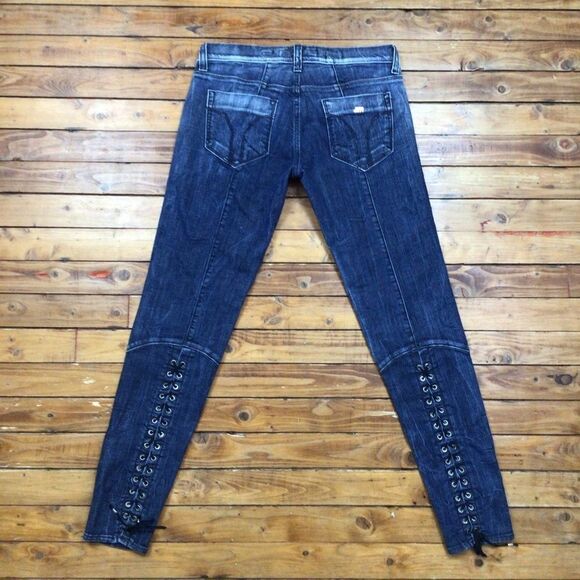 MISS sixty jeans rare Myla low rise tied legs size 29 low rise - Picture 1 of 12